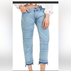 THE KOOPLES Nelly Light Blue Jean Size 27 Brand New With Tags